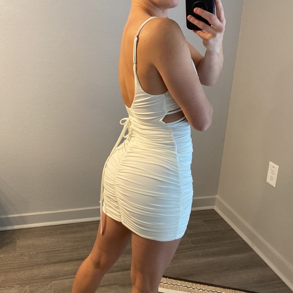 Tiger mist White cutout dress - Picture 3 of 8